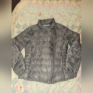 Women's Gray ATHLETA Puffer Jacket